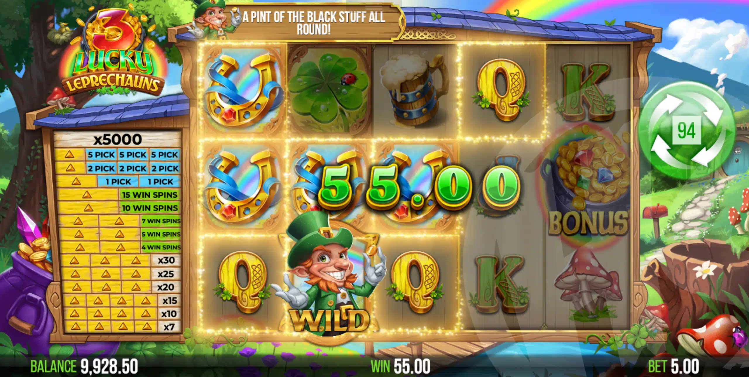 3 Lucky Leprechauns Slot Review pic 19